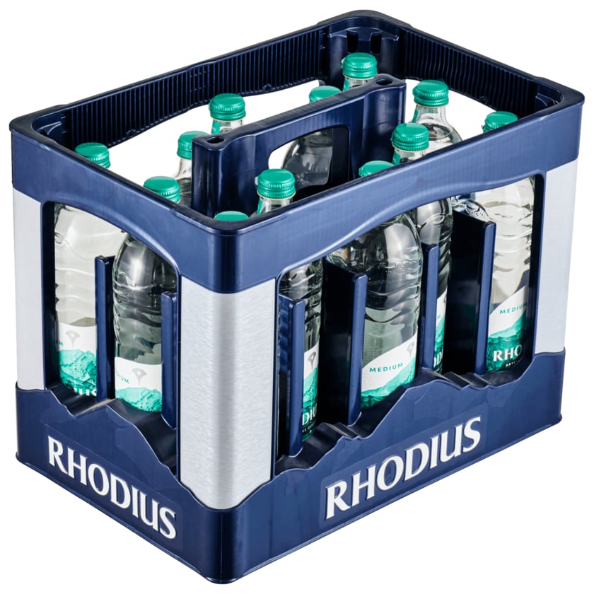 Rhodius Mineralwasser Medium 12x0,75l